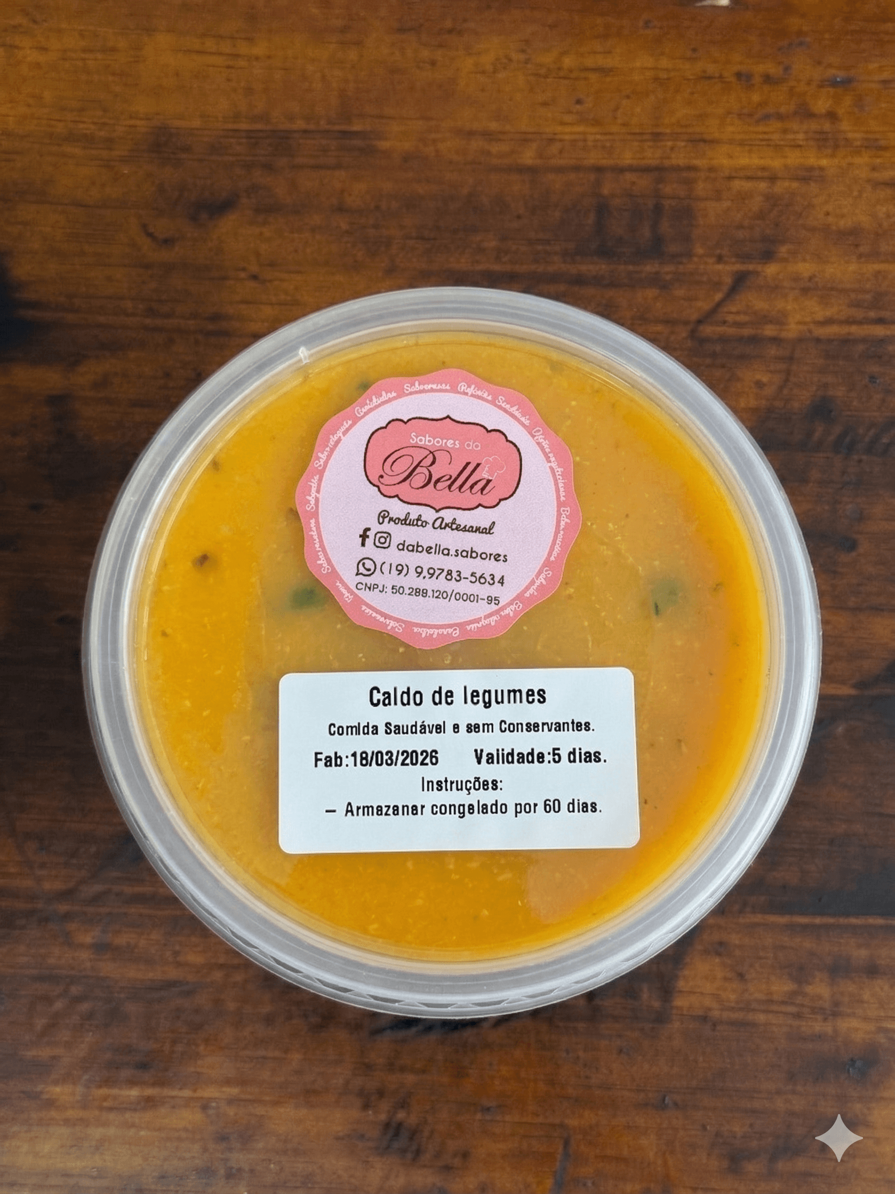 Caldo de legumes